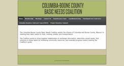 Desktop Screenshot of basicneedscoalition.org