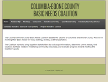 Tablet Screenshot of basicneedscoalition.org